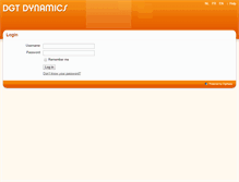 Tablet Screenshot of dgtdynamics.digitopia.be